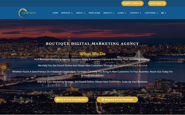 img of B2B Digital Marketing Agency - Cyrusson Inc